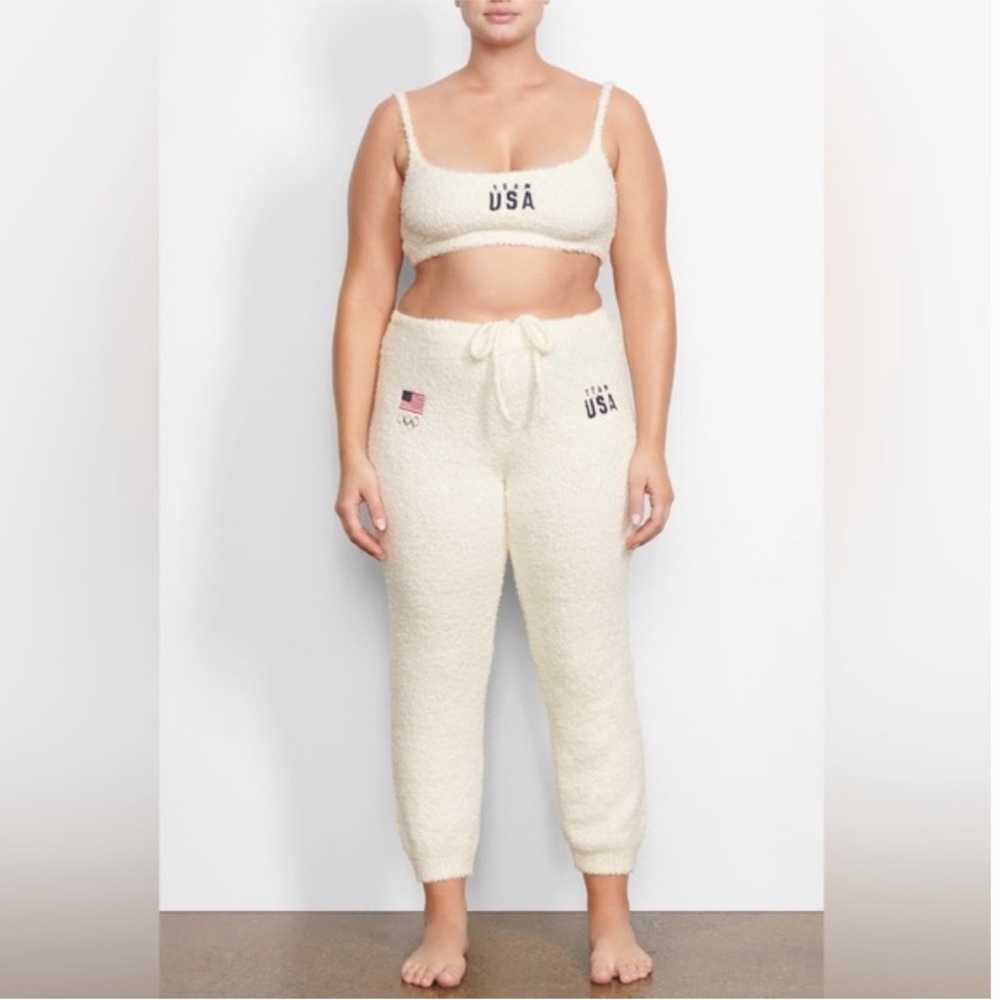 SKIMS COZY KNIT USA EDITION JOGGER PANTS 2X/3X ✨